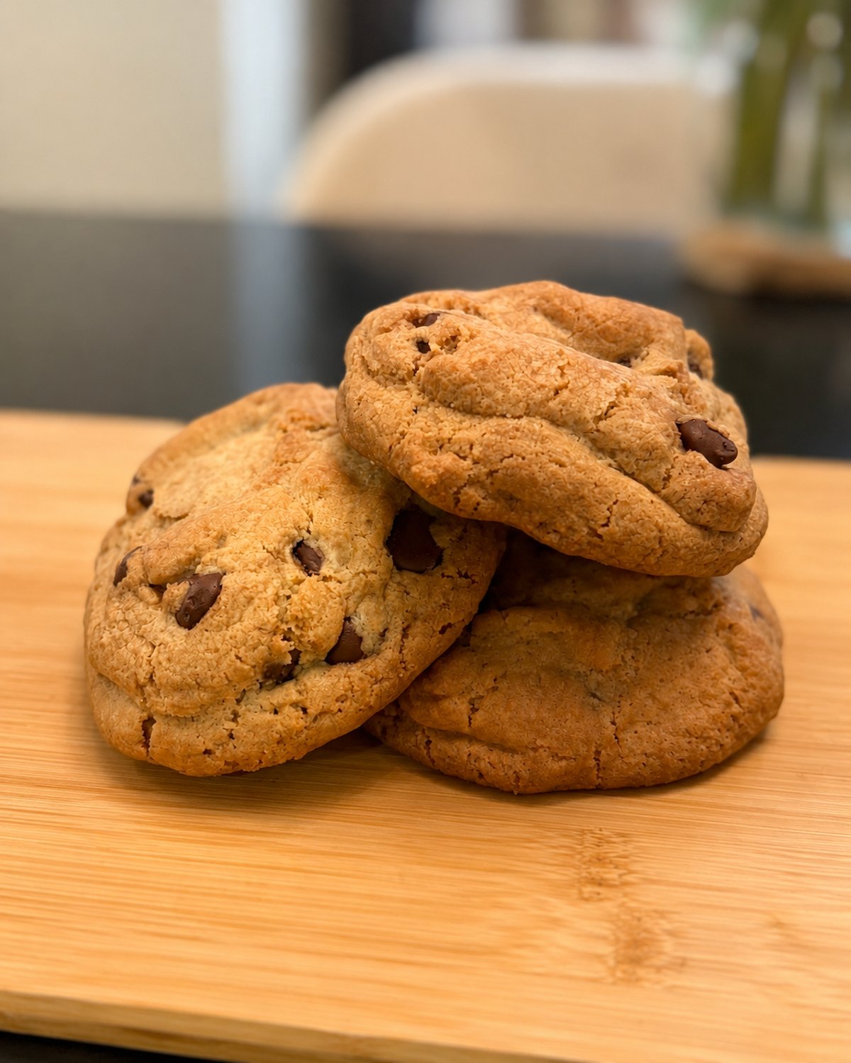 Cookies de CrumbyLab recién horneadas