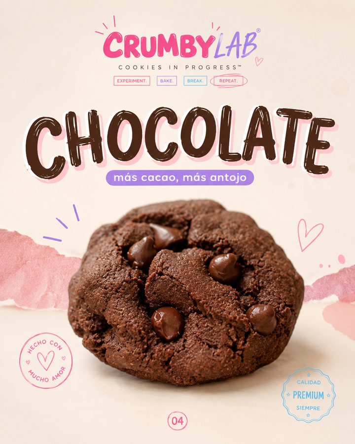 Chocolate — publicación de @crumbylab_