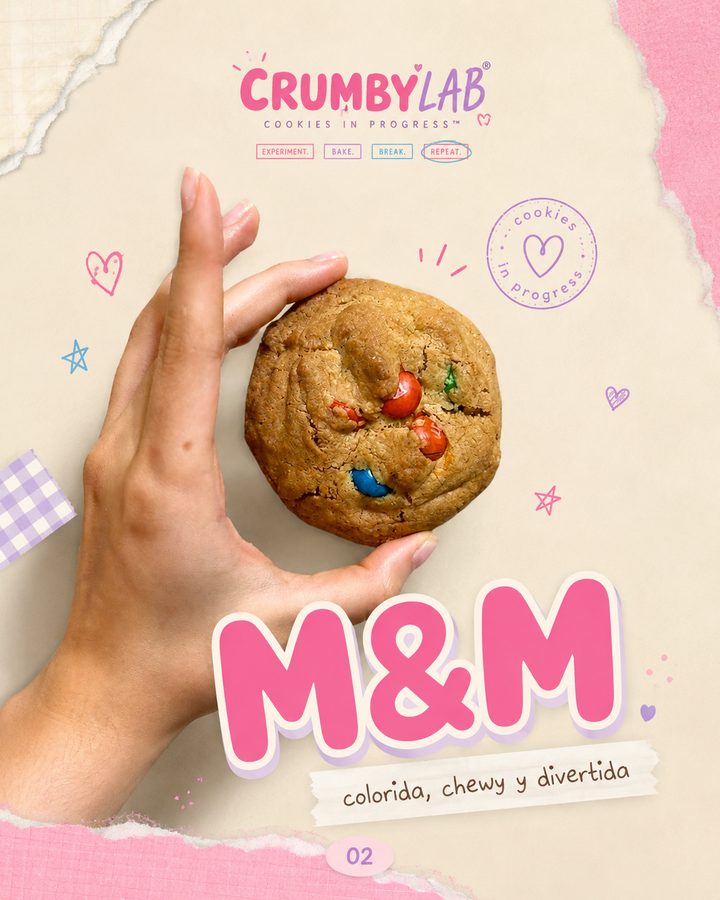 M&M — publicación de @crumbylab_