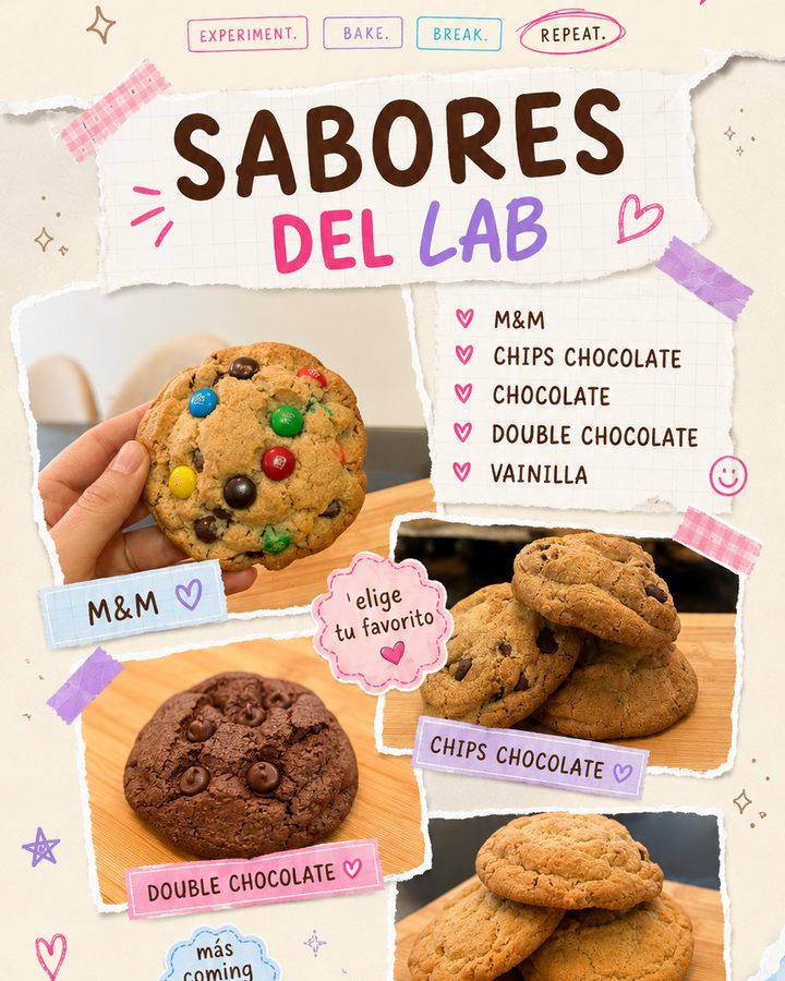 Sabores del Lab — publicación de @crumbylab_