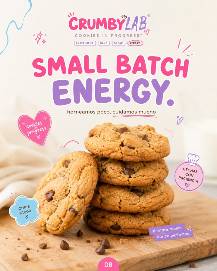 Small batch energy — publicación de @crumbylab_