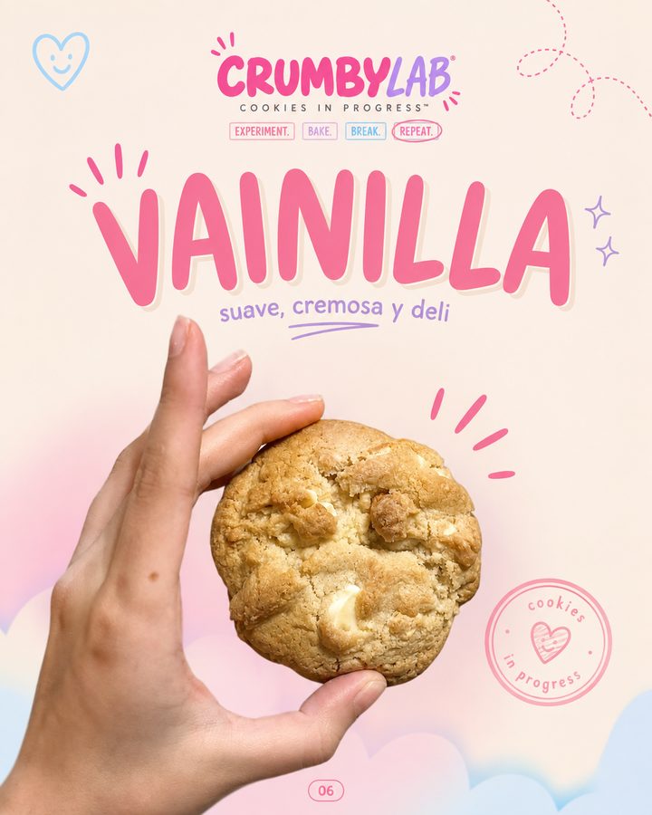Vainilla — publicación de @crumbylab_