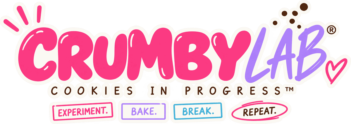 CrumbyLab® — Cookies in Progress™. Experiment. Bake. Break. Repeat.